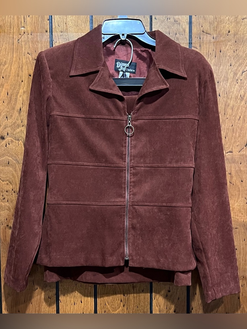 Dawn Joy Fashions Suede Skirt Suit size 5/6
